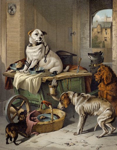 Jack dans le bureau - Edwin after Landseer
